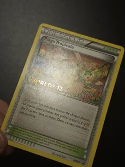 🇨🇵 Plage Tropical Worlds 2012 ✨ World Championships Promo BW50 Pokemon LP - Image 4