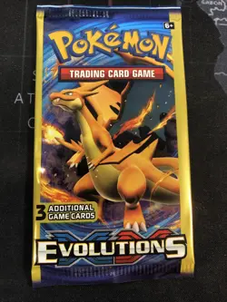 Pokemon XY Evolutions Booster Charizard Sealed New Pokemon Pack - Image 1