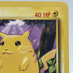 Pikachu 58/102 Base Set Unlimited Non Holo WoTC Starter Pokemon TCG 1999 LP - Image 3