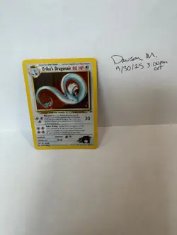 Pokemon TCG Erika's Dragonair Gym Heroes 4/132 Holo Unlimited Rare NM - Image 1