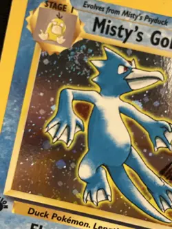 POKEMON MISTY'S GOLDUCK 1ST EDITION GYM CHALLENGE 12/132 - Image 5