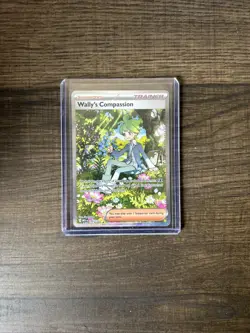 Wally's Compassion 186/132 Pokemon Mega Evolution NM - Image 1