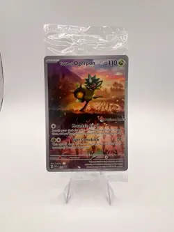 Teal Mask Ogerpon SVP123 Pokemon center Promo Sealed - Image 1