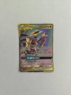 Pokemon TCG Garchomp and Giratina GX 146/236 Unified Minds Tag Team Near Mint - Image 1