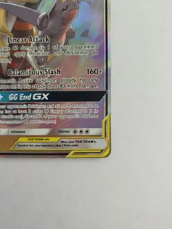 Pokemon TCG Garchomp and Giratina GX 146/236 Unified Minds Tag Team Near Mint - Image 3