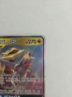 Pokemon TCG Garchomp and Giratina GX 146/236 Unified Minds Tag Team Near Mint - Image 4