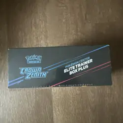 Pokemon Center Exclusive Crown Zenith ETB Elite Trainer Box Plus Factory Sealed - Image 3