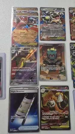 Pokemon Mega Evolution Ultra Rare Illustration Art EX Lot Marshadow Bulbasaur - Image 2