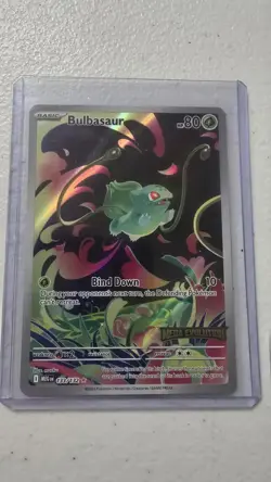 Pokemon Mega Evolution Ultra Rare Illustration Art EX Lot Marshadow Bulbasaur - Image 4