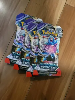 19x Pokemon TCG Sleeved Booster Packs - Temporal Forces + Astral Radiance Sealed - Image 2