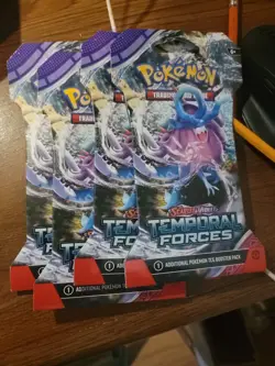 19x Pokemon TCG Sleeved Booster Packs - Temporal Forces + Astral Radiance Sealed - Image 3