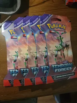 19x Pokemon TCG Sleeved Booster Packs - Temporal Forces + Astral Radiance Sealed - Image 5