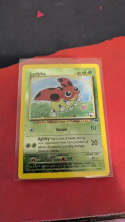 Ledyba Reverse Holo Pokemon 7/18 Southern Islands Collection - Image 1