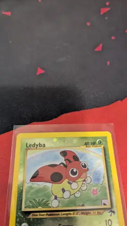 Ledyba Reverse Holo Pokemon 7/18 Southern Islands Collection - Image 2
