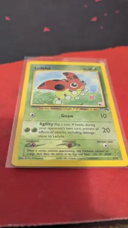 Ledyba Reverse Holo Pokemon 7/18 Southern Islands Collection - Image 3