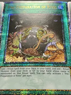 3x Pre-Preparation Of Rites | RA01-EN055 | Quarter Century Secret Rare | YuGiOh! - Image 4