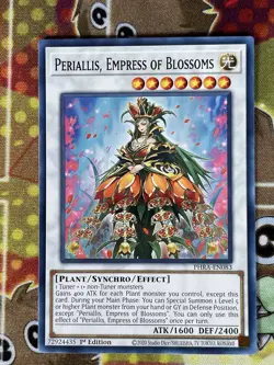 Yugioh Periallis, Empress Of Blossoms PHRA-EN083 Single - Image 1