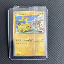 Pikachu SVP101 Black Star SV Promo Play League Pokemon Card TCG Mint - Image 1