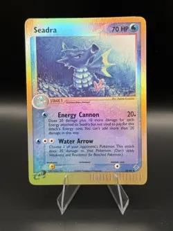 Pokemon TCG Seadra Dragon Reverse Holo Card 39/97 EX Dragon - Image 1