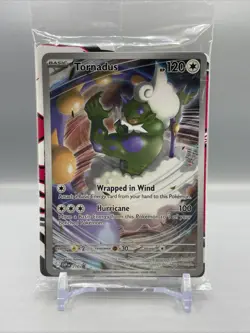 Tornadus #210 Promo Card Scarlet & Violet White Flare, Pokemon TCG Card, Sealed! - Image 1
