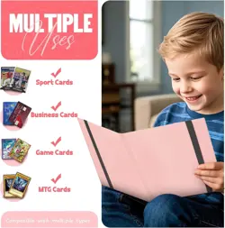 Card Binder 9-Pockets, Trading Card Binder, 20 Pages, 360 Card Capacity Colle... - Image 5