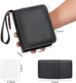 1 Pocket Card Binder Mini Size, Super Lightweight Small Collectible Trading C... - Image 5