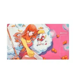 Official One Piece Nami Zeus Playmat Bandai Card Fest 24-25. - Image 1
