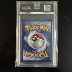 1999 Pokemon Fossil Ditto Holo 1st Edition PSA 8 Graded Card - Image 2