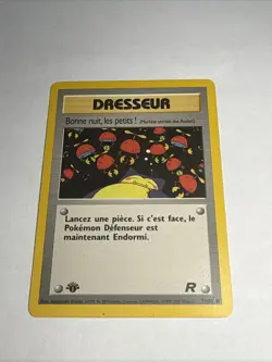 SLEEP! - 79/82 - 1st Edition Team Rocket - Common - Pokemon Card - MP (FRENCH) - Image 1