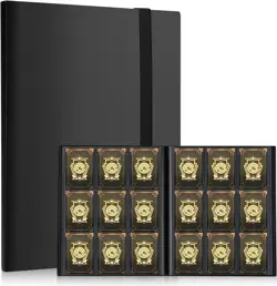 Card Binder, 9 Pockets Trading Card Binders, Cards Collection Binder Album, ... - Image 2