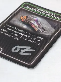 Level 7 Escape Cerebral Override Module Board Game Promo Card - Image 4
