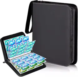 Card Binder-9 Pocket,trading card binder 50 Removable Sleeves,900 Pockets Car... - Image 2