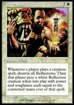 Pure Reflection - Medium Play MTG Invasion - Image 1