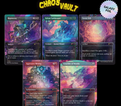 MTG Secret Lair Alien Auroras Galaxy FOIL - Sealed - SLD Secret Lair Chaos Vault - Image 1