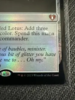 Jeweled Lotus Commander Masters Foil #0396 NM MTG Magic Card The Gathering - Image 3