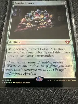 Jeweled Lotus Commander Masters Foil #0396 NM MTG Magic Card The Gathering - Image 4