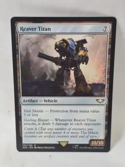 1x Reaver Titan NM-Mint, English Universes Beyond: Warhammer 40,000 MTG Magic - Image 1