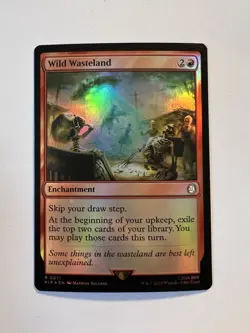 Wild Wasteland - FOIL - MTG Fallout - NM - Image 1