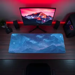 Celestial Spirit Sky Glowing Fantasy Star Night Art - MTG Playmat - Image 5