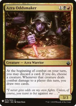Azra Oddsmaker - Light Play MTG Mystery Booster - Image 1