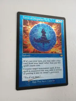 MTG Force of Negation - Etched Foil Retro Frame - Modern Horizons - Magic NM - Image 2