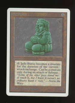 Jade Statue - MTG Unlimited Edition - RareCo - Image 1
