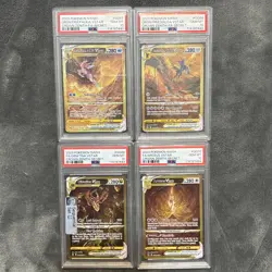 Pokemon Crown Zenith Gold Vstar SEQUENTIAL Full Set All Four PSA 10 GEM MINT - Image 1