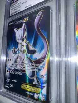 2015 POKEMON XY BREAKTHROUGH MEWTWO EX #157 FULL ART CGC 8.5 - Image 3