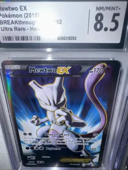 2015 POKEMON XY BREAKTHROUGH MEWTWO EX #157 FULL ART CGC 8.5 - Image 4