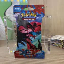 POKEMON XY BASE SLEEVED BOOSTER PACK YVELTAL BLISTER PACKS 2014 BOOSTERS - Image 1