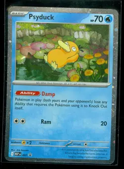 Pokemon PSYDUCK MEP 007 - Mega Evolution - HOLO PROMO - - MINT - Image 1