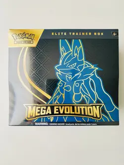 Pokemon TCG Mega Evolution Lucario ETB - SEALED - IN HAND ✅ - Image 1