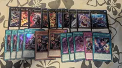 Yugioh Competitive K9 Deck Core Lot JUSH Rare Super Rare + 3X Chaotic Elements! - Image 1