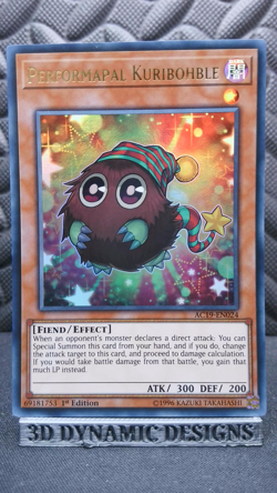| Yugioh Performapal Kuribohble AC19-EN024 1st Ultra Rare Advent 2019 NM 🔥 | - Image 1